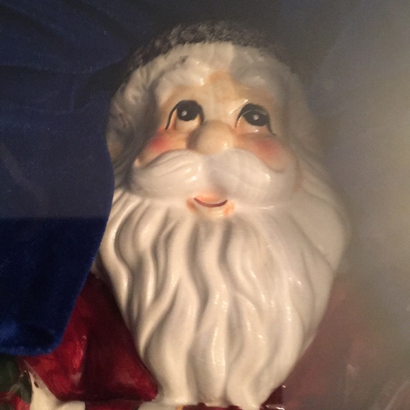 NIB Santa ceramic candy holder - Picture 2 of 4